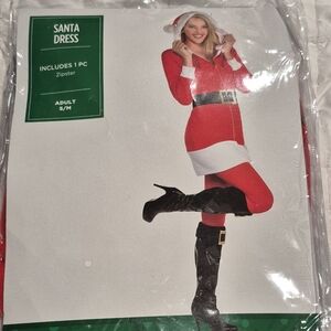 Red Santa Dress Costume
